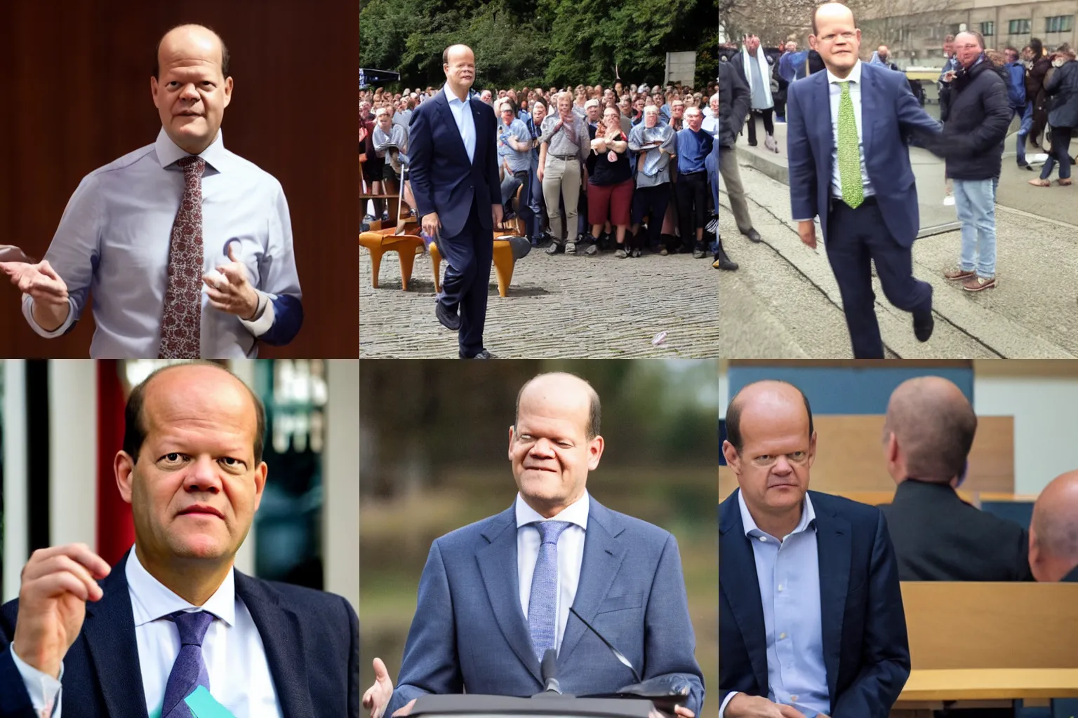 Prompt: olaf scholz