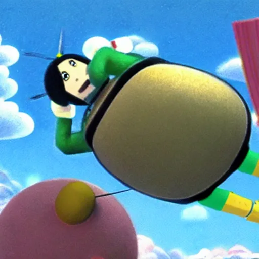 Image similar to award winning katamari damacy movie directed by Hayao Miyazaki