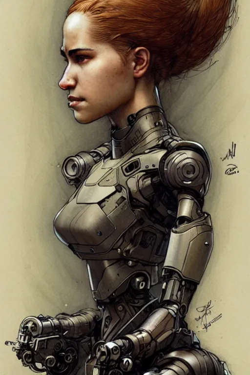 Prompt: ava from ex machina by jean - baptiste monge