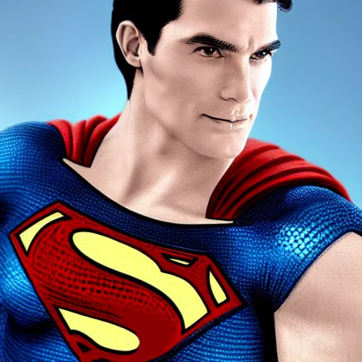 Image similar to superman in real life, photograph, realistic, detailed