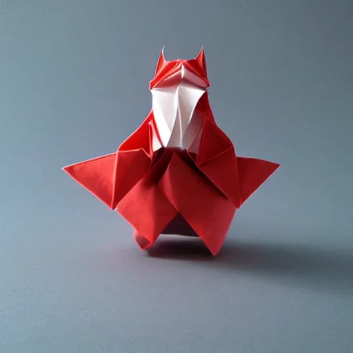 Prompt: origami Donald Trump