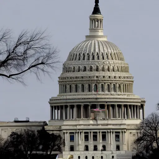 Image similar to Photo of the United States Capitol on January 6 under siege by multiple Walter Whites, reuters