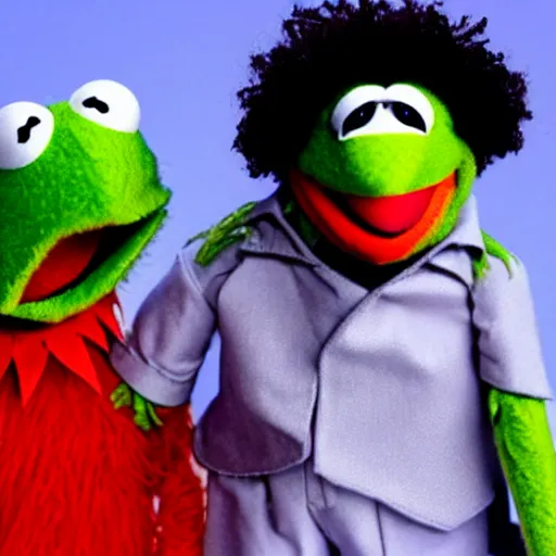 Image similar to the eric andre show muppets