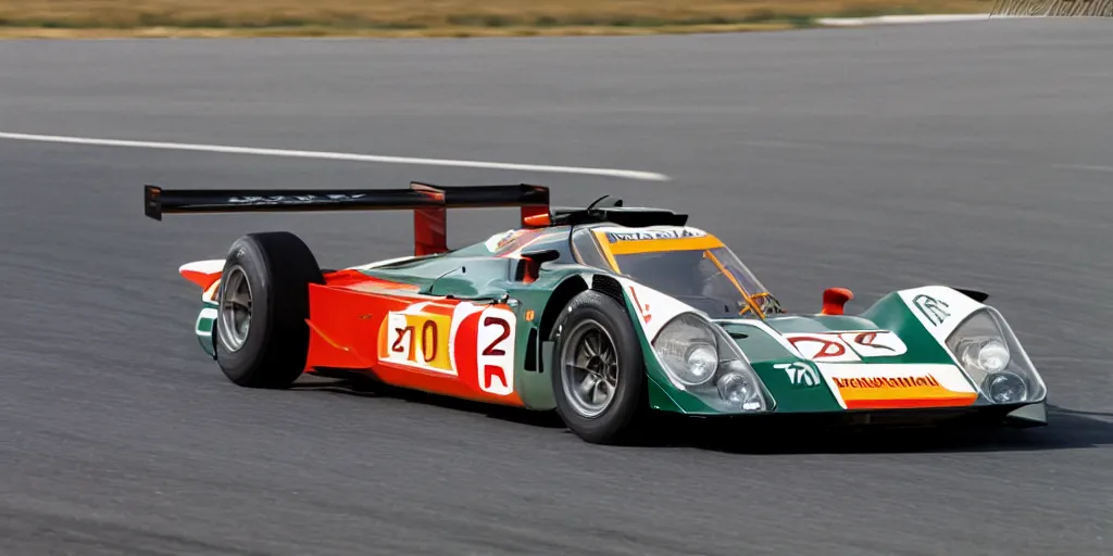 Image similar to “1970s Mazda 787b”