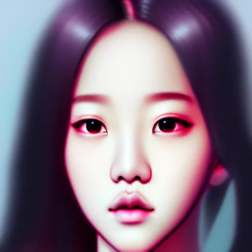 Image similar to jisoo of blackpink, hyperrealistic portrait, angelic, fantasy art, photo realistic, dynamic lighting, artstation, poster, volumetric lighting, very detailed face, 8 k, award winning