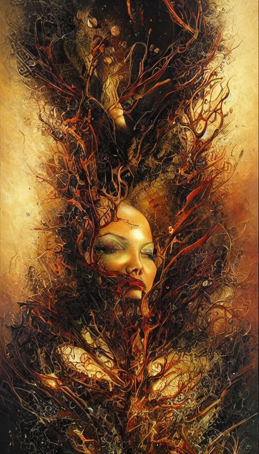 Image similar to The end of an organism, by Karol Bak