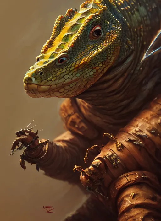 Prompt: lizard samurai, subsurface scattering, by jesper ejsing, justin gerard, tomasz alen kopera, cgsociety and fenghua zhong, highly detailed, cinematic lighting, illustration, art, octane render, very coherent, cinematic, hyper realism, high detail, octane render, 8 k