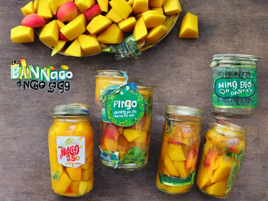 Image similar to bingo bango pickled mango