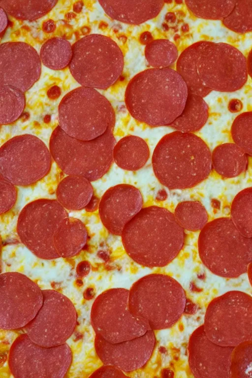 Prompt: Pepperoni pizza pattern