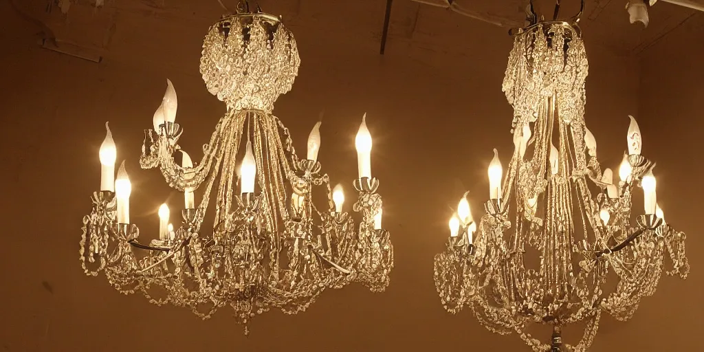 Prompt: victorian chandelier