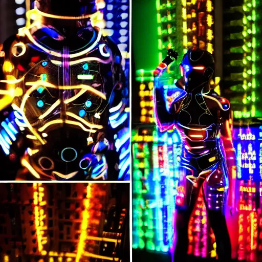 Image similar to love, diverse internal cybersuits, from behind, connection rituals, wide wide angle, vivid, elaborate, highly detailed, beautiful lighting