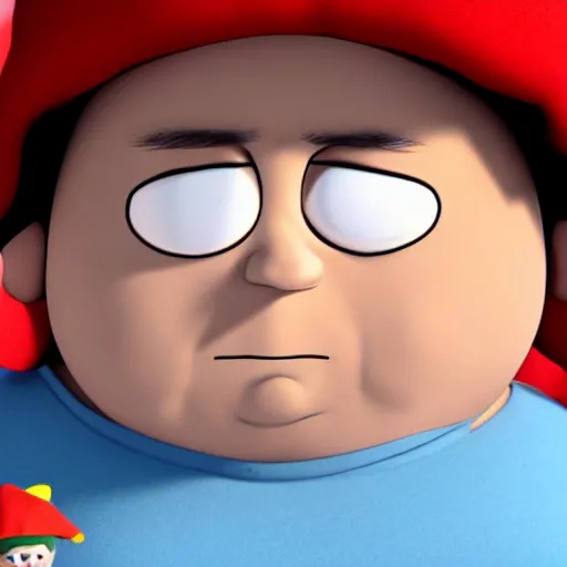 Prompt: ultra realistic 4 k photorealistic eric cartman from southpark