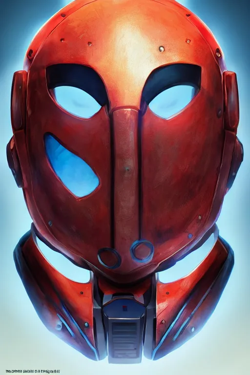 Image similar to epic mask helmet robot ninja portrait stylized as fornite style game design fanart by concept artist gervasio canda, behance hd by jesper ejsing, by rhads, makoto shinkai and lois van baarle, ilya kuvshinov, rossdraws global illumination radiating a glowing aura global illumination ray tracing hdr render in unreal engine 5