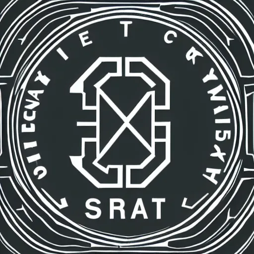 Image similar to spartacus logo crypto, clean and modern design