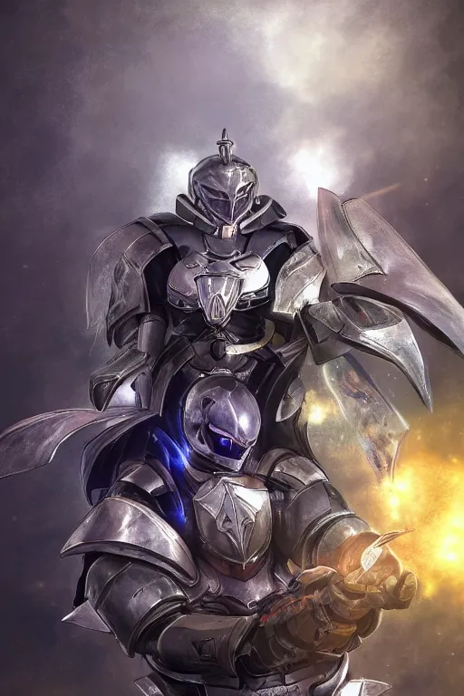 Image similar to helmet armor guardian destiny in witch queen illumination ray tracing hdr fanart arstation by sung choi robot ninja mask and eric pfeiffer and gabriel garza and casper konefal