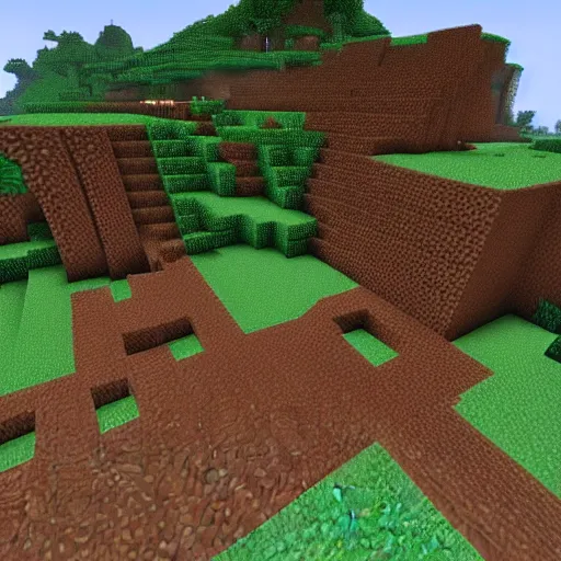 a screenshot of a minecraft desert village on fire, 7, Stable Diffusion