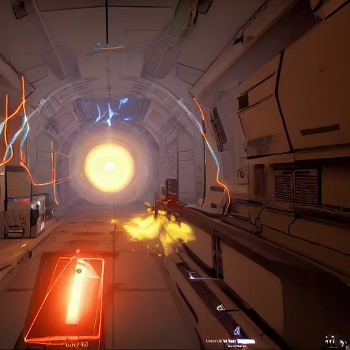 Image similar to portal 3 offical gameplay leaked 2 0 2 5, realistic, hdr, clear image, hdd, rtx on, dynamic lighting,