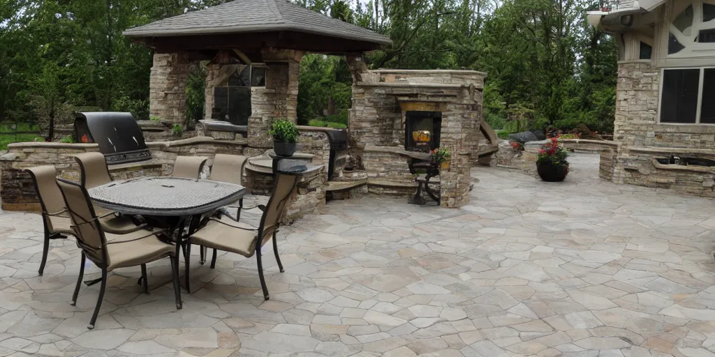 Image similar to award winning patio, photo