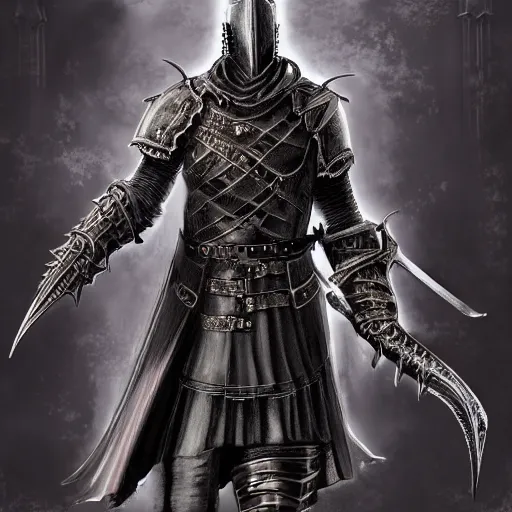 Prompt: Male Victorian Gothic Knight, hd, intricate, bloodborne, 8k, digital art
