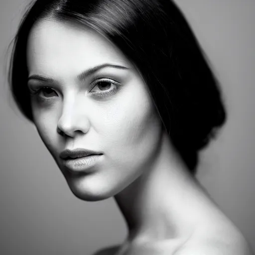 Prompt: editorial beauty portrait photographed with x 1 d ii 5 0 c