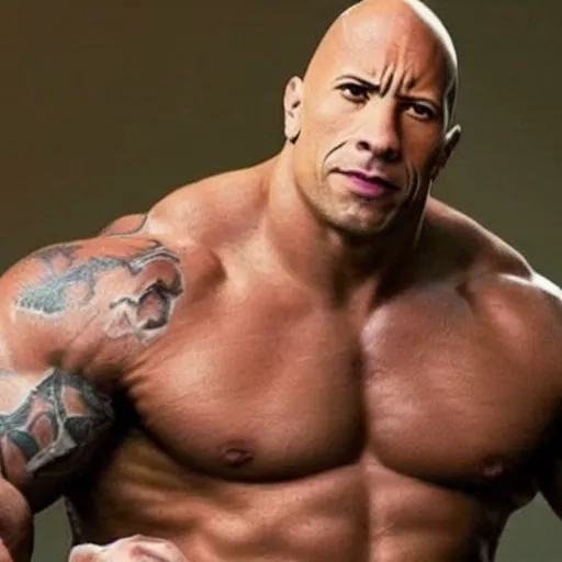 Image similar to combination of Dwayne Johnson and Vin Diesel