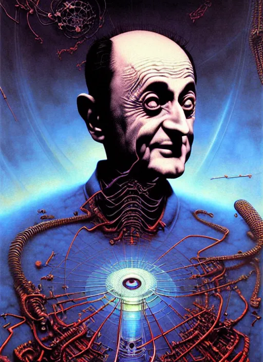 Prompt: detailed image of Enrico Fermi by Ayami Kojima, Amano, Karol Bak, Greg Hildebrandt, and Mark Brooks, rich deep nuclear reactor colors. Beksinski painting, part by Adrian Ghenie and Gerhard Richter. art by Takato Yamamoto. masterpiece . intricate artwork by Tooth Wu and wlop and beeple, greg rutkowski, very coherent symmetrical artwork, cinematic, hyper realism, high detail, octane render, unreal engine, 8k, Vibrant colors, Smooth gradients, High contrast, depth of field. by Katsuhiro Otomo, full body character drawing, inspired by Evangeleon, clean ink detailed line drawing, intricate detail, extremely detailed. painting by Arthur Rackham, Eugene de Blaas, Frederic Leighton