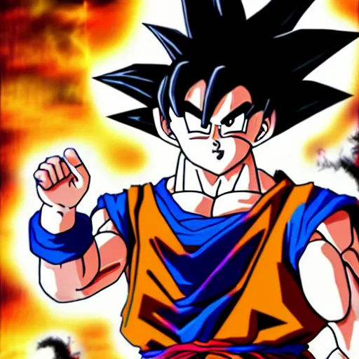 Prompt: goku goddard