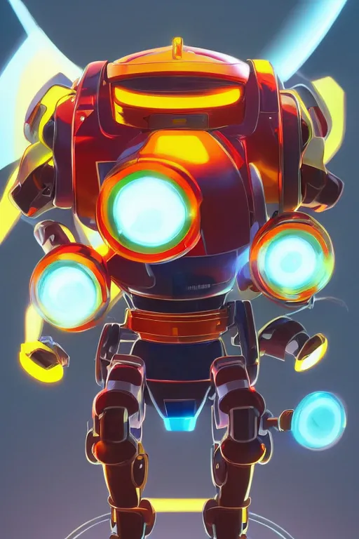 Image similar to metabots medabots medarotto medarot robot minimalist comics helmet mask neon cybereye, behance hd by jesper ejsing, by rhads, makoto shinkai and lois van baarle, ilya kuvshinov, rossdraws global illumination ray tracing hdr radiating a glowing aura