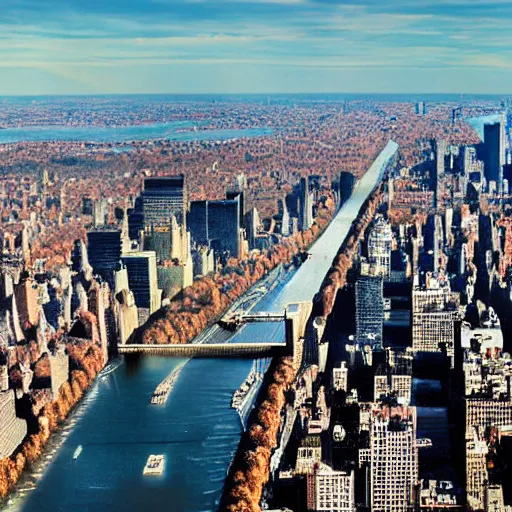 Image similar to photograph of the Hindenburg in New York City, modern, realistic, ultraHD, Central Park, photojournalism