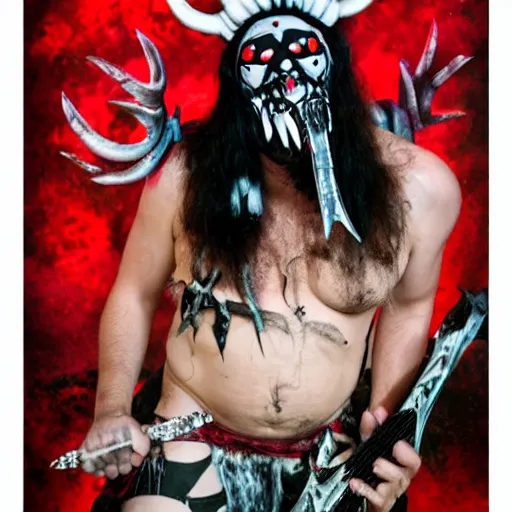 Image similar to Sleazy P Martini from GWAR