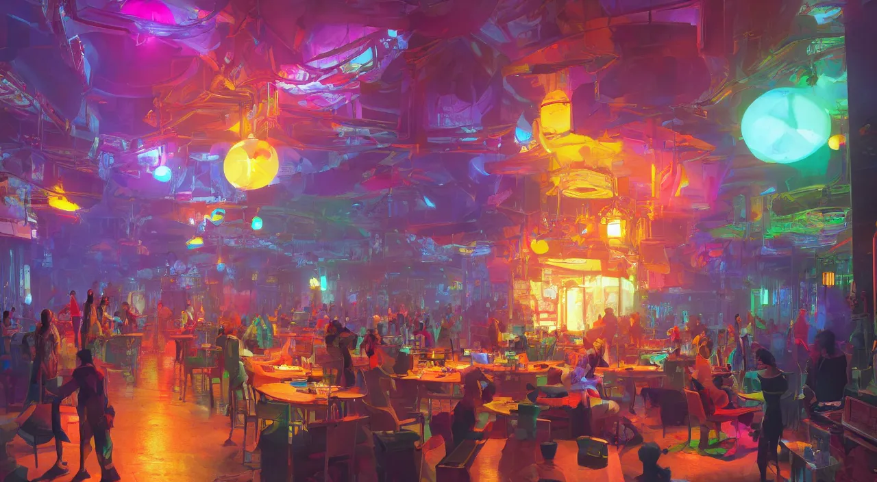 Image similar to bazaar zouk oriantal multicolorful sky shine place mosquet painting stylized digital video game icon global illumination ray tracing 8 k hd resolution, by ilya kuvshinov and cushart krentz and gilleard james