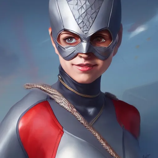 Image similar to captain vienna, a austrian superhero, highly detailed, digital painting, artstation, concept art, smooth, sharp focus, illustration, unreal engine 5, 8 k, art by artgerm and greg rutkowski and edgar maxence