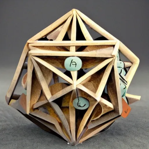 Prompt: magical dodecahedron