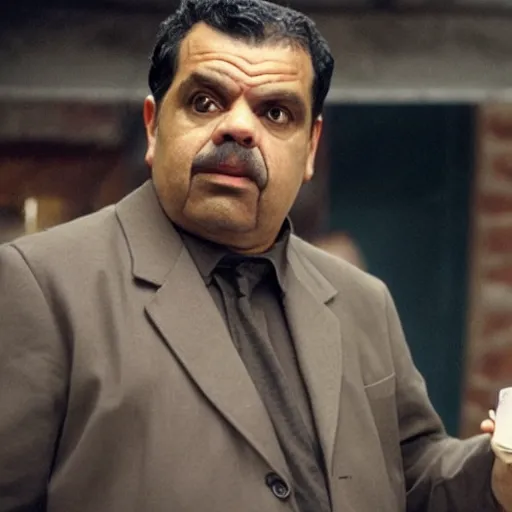 Image similar to luis guzman as mr bean