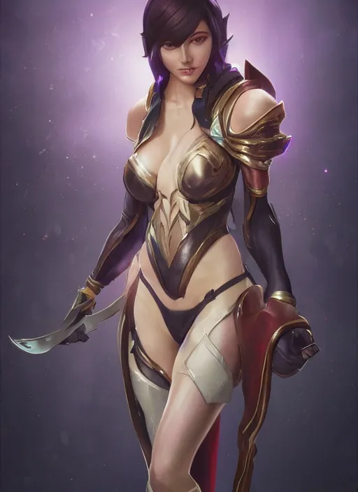 Image similar to fiora, from league of legends, au naturel, hyper detailed, digital art, trending in artstation, cinematic lighting, studio quality, smooth render, unreal engine 5 rendered, octane rendered, art style by klimt and nixeu and ian sprigger and wlop and krenz cushart