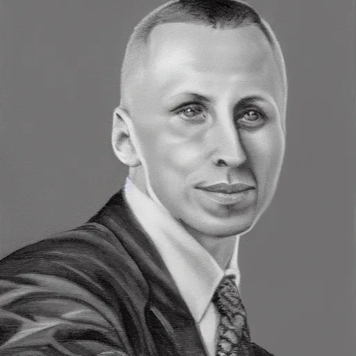 Prompt: igor larionov portrait