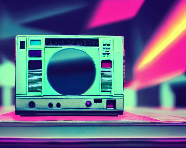 Prompt: VHS, vaporwave 1984, aesthetic, art, realism, video, ambient, abstract, photorealistic, 8K, HDR, high quality