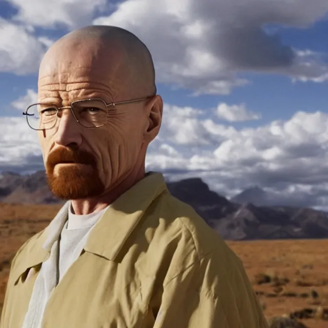 Prompt: walter white becomes south america, 4 k