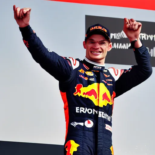 Image similar to max verstappen, world champion, zandvoort