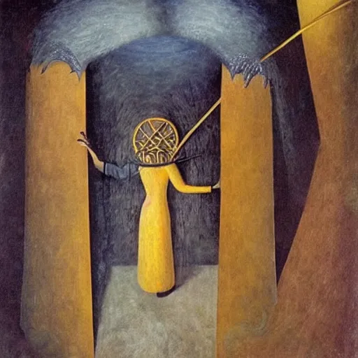 Prompt: art by remedios varo