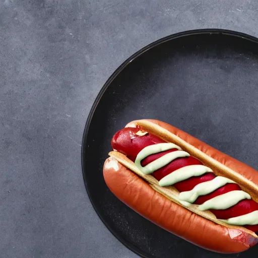 Prompt: a photo of the ultimate hotdog
