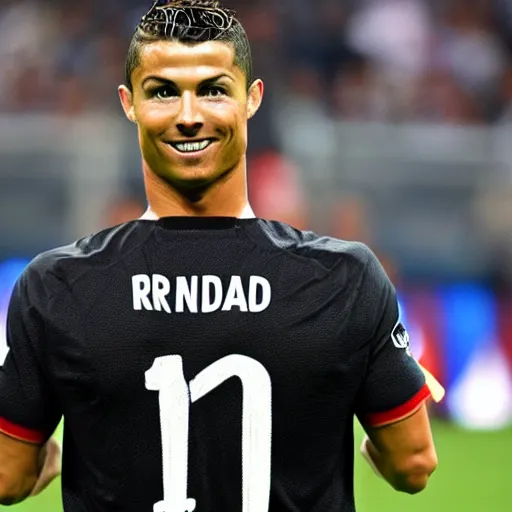 Image similar to cristiano ronaldo as a paris saint german player