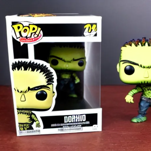 Image similar to Dorohedoro Caiman Funko POP with box,