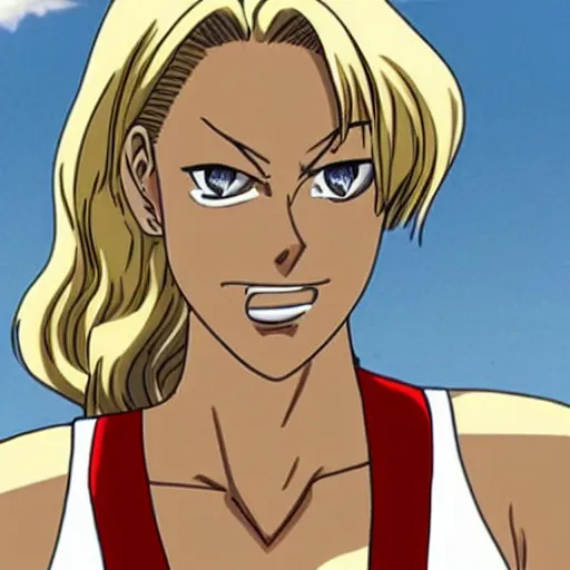 Prompt: still of margot robbie from great teacher onizuka anime