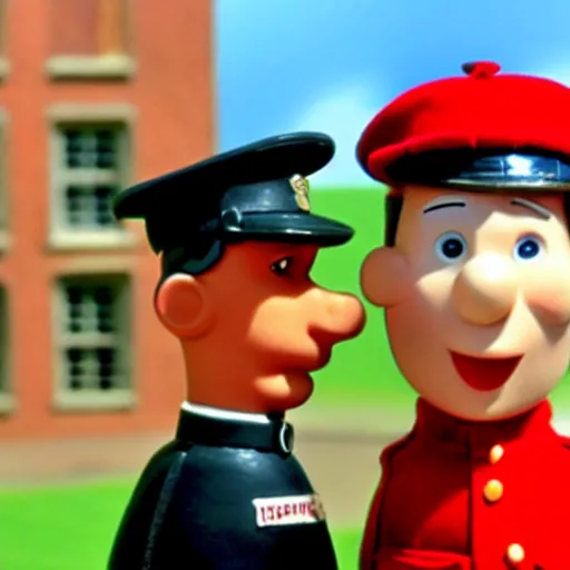 Image similar to herman goering in postman pat