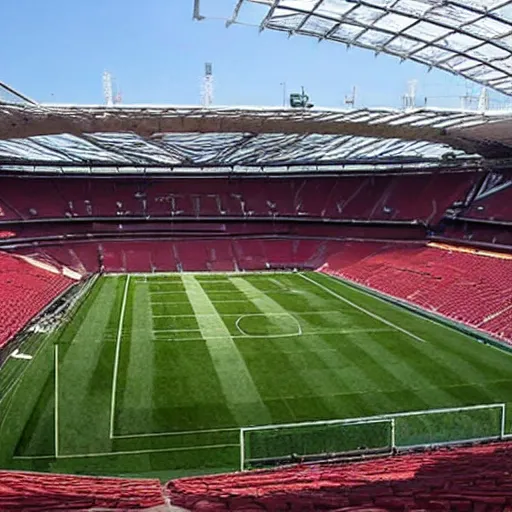 Image similar to Roma new stadium,