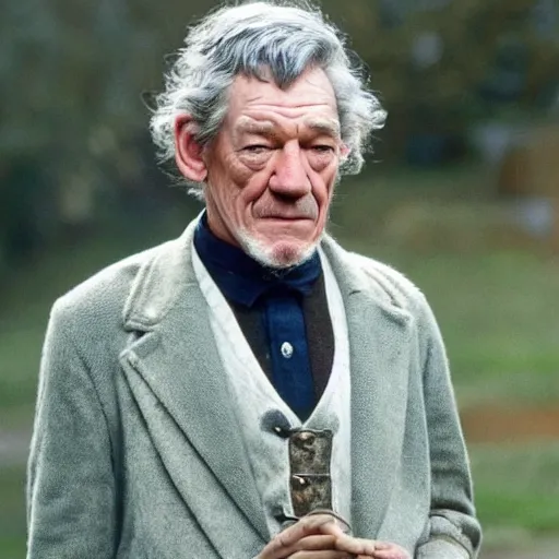 Image similar to Ian McKellen as Darby O’Gill in Darby O’Gill and the little people