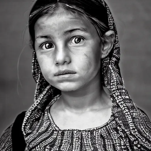 Image similar to portrait of berber girl, black and white garment, hd, realistic, lenhert landrock-H 800