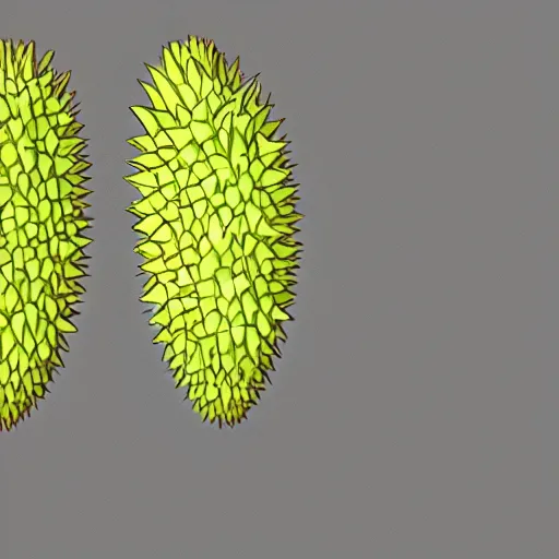 Image similar to humanized durian