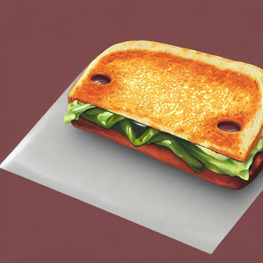 Image similar to realistic hotpocket